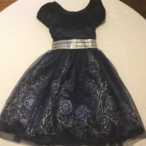 Girls dress Navy